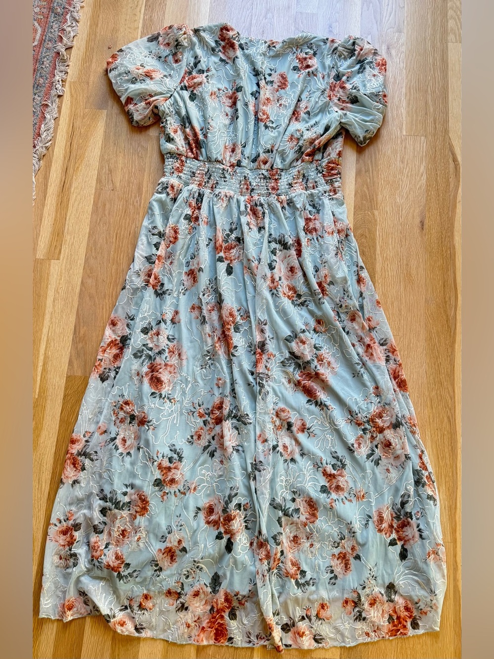 Baltic Born Ardley Maxi Dress- Sage Floral 1X - Picture 16 of 16
